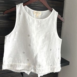 Pure linen cloth and stone top